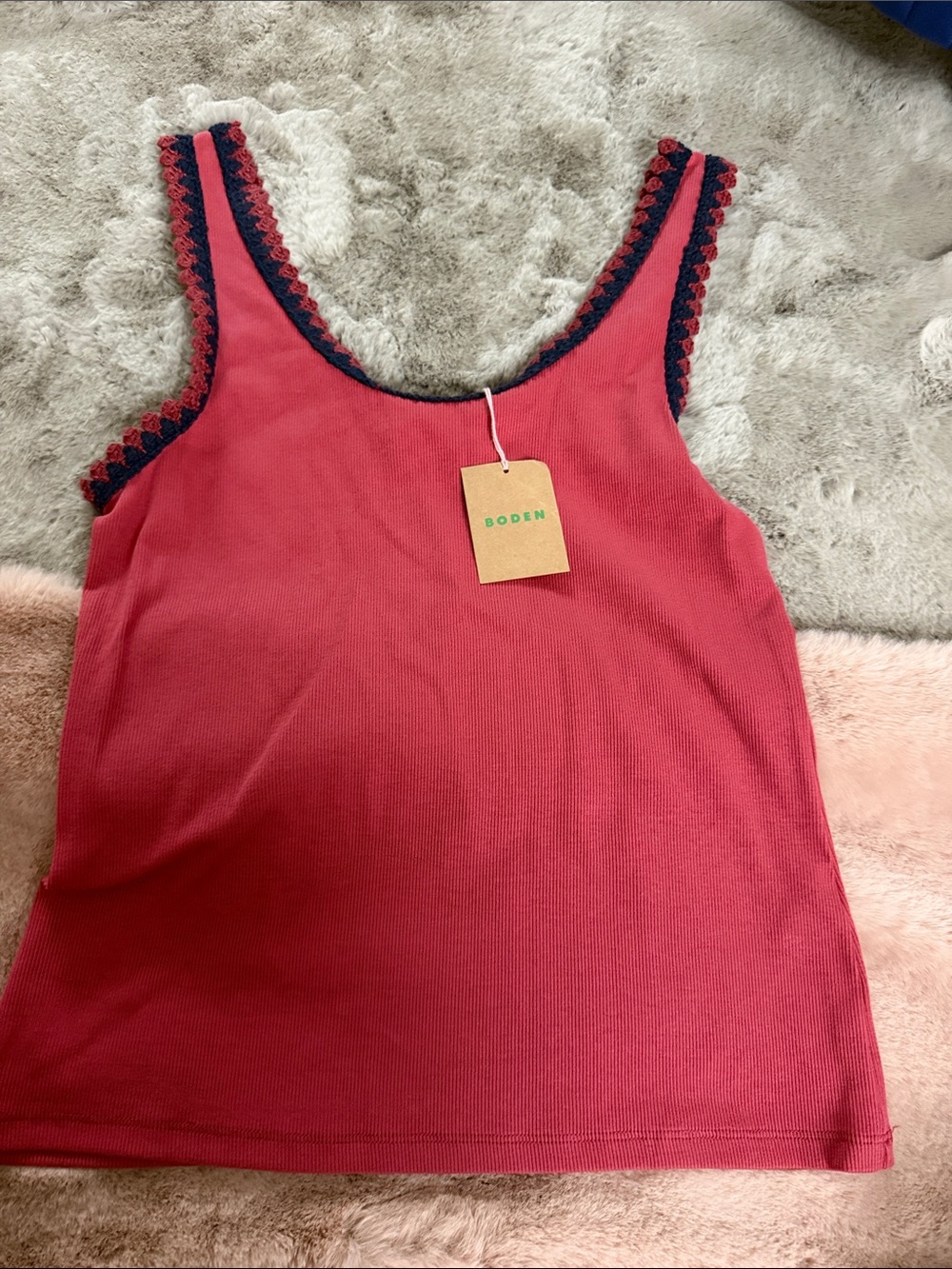 Boden Maddie Trim Detail Top